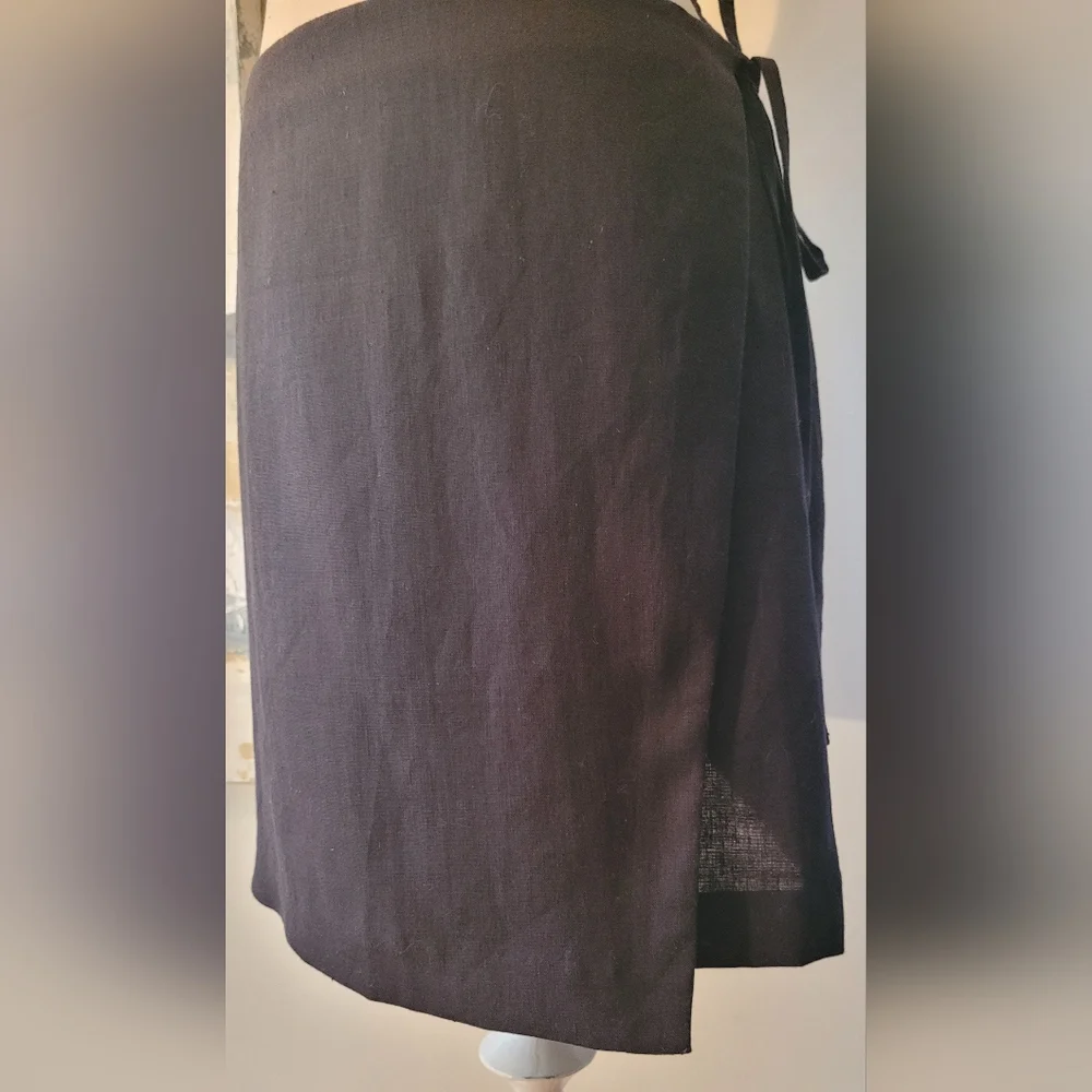 & OTHER STORIES wrap linen skirt. NWT. Size: 12 - Picture 2 of 9